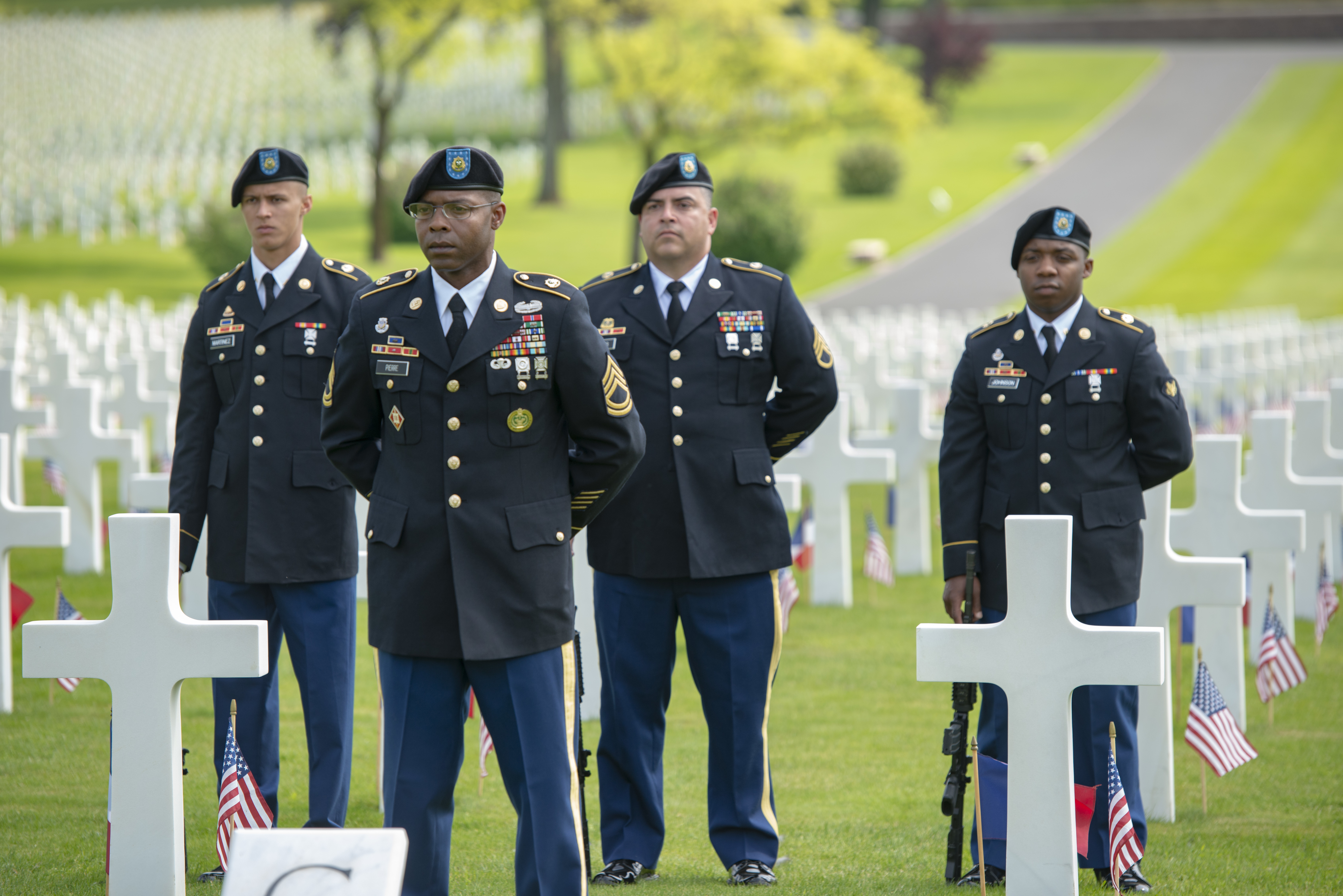 2019 Memorial Day ceremony at Lorraine American Cemetery ©U.S. Army- Staff Sgt. Anri Baril