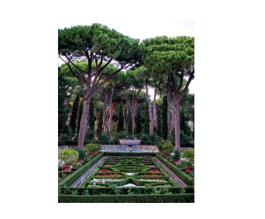 Italian cypress trees at Sicily-Rome American Cemetery. Credit: ABMC 