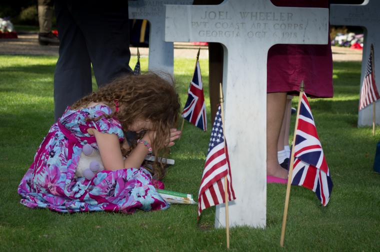 Memorial Day 2012 at Brookwood American Cemetery in England.