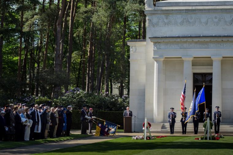 Memorial Day 2012 activities at Brookwood American Cemetery in England.