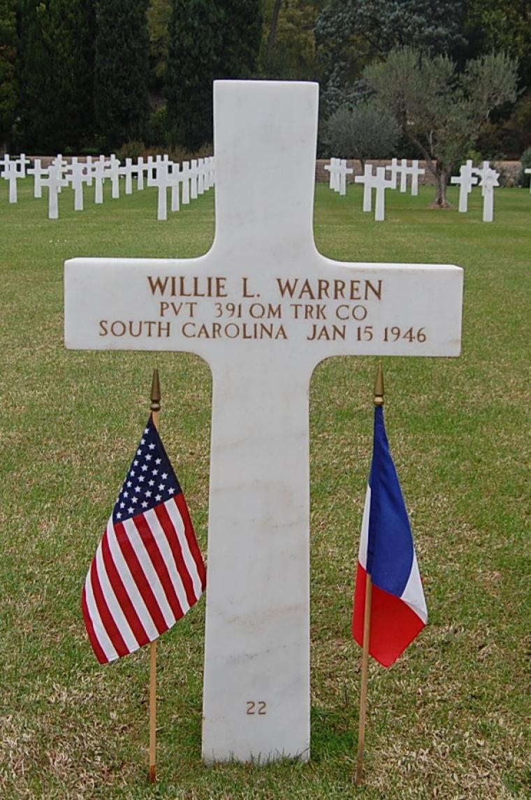 Warren, Willie L.