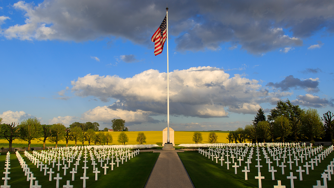 Somme American Cemetery video