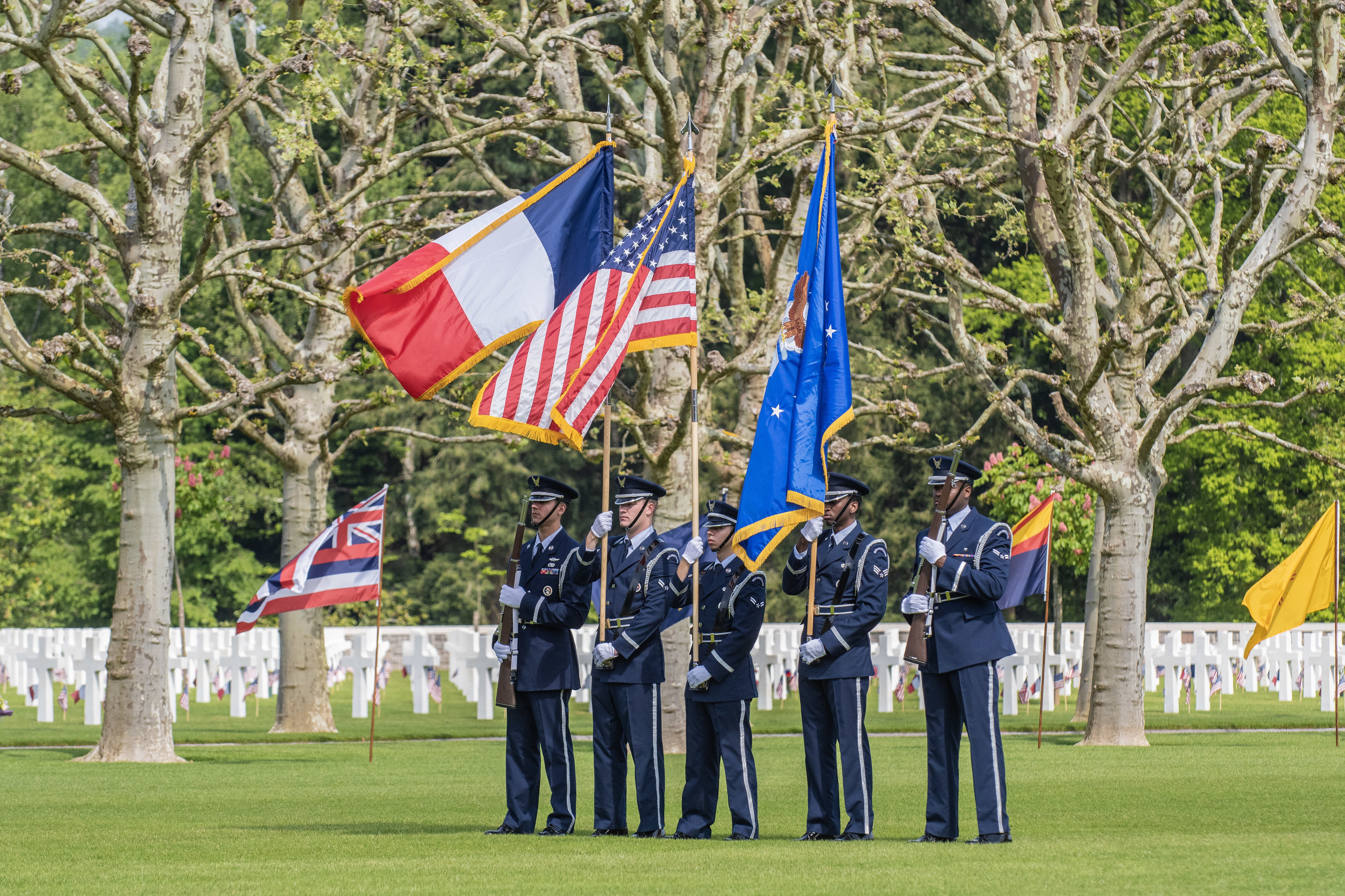 2019 Memorial Day ceremony at Epinal American Cemetery, France. ©U.S. Army-Spc. Patrik Orcutt 