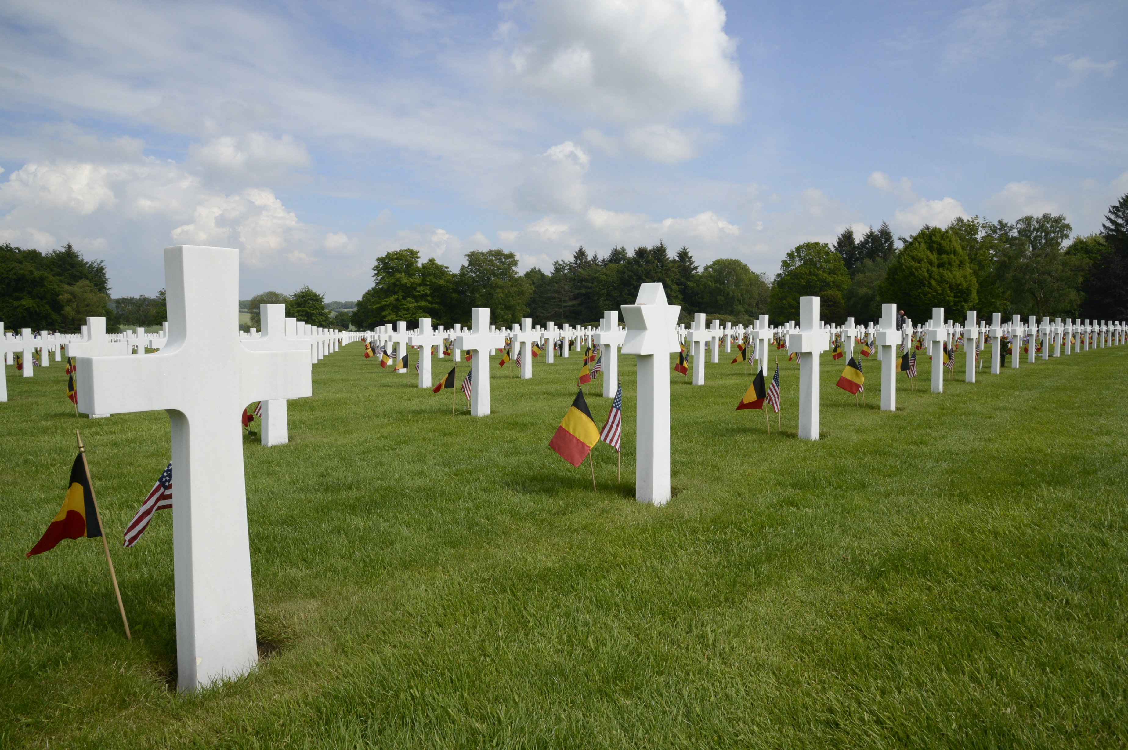 2019 Memorial Day ceremony at Henri-Chapelle American Cemetery ©U.S. Embassy Brussels