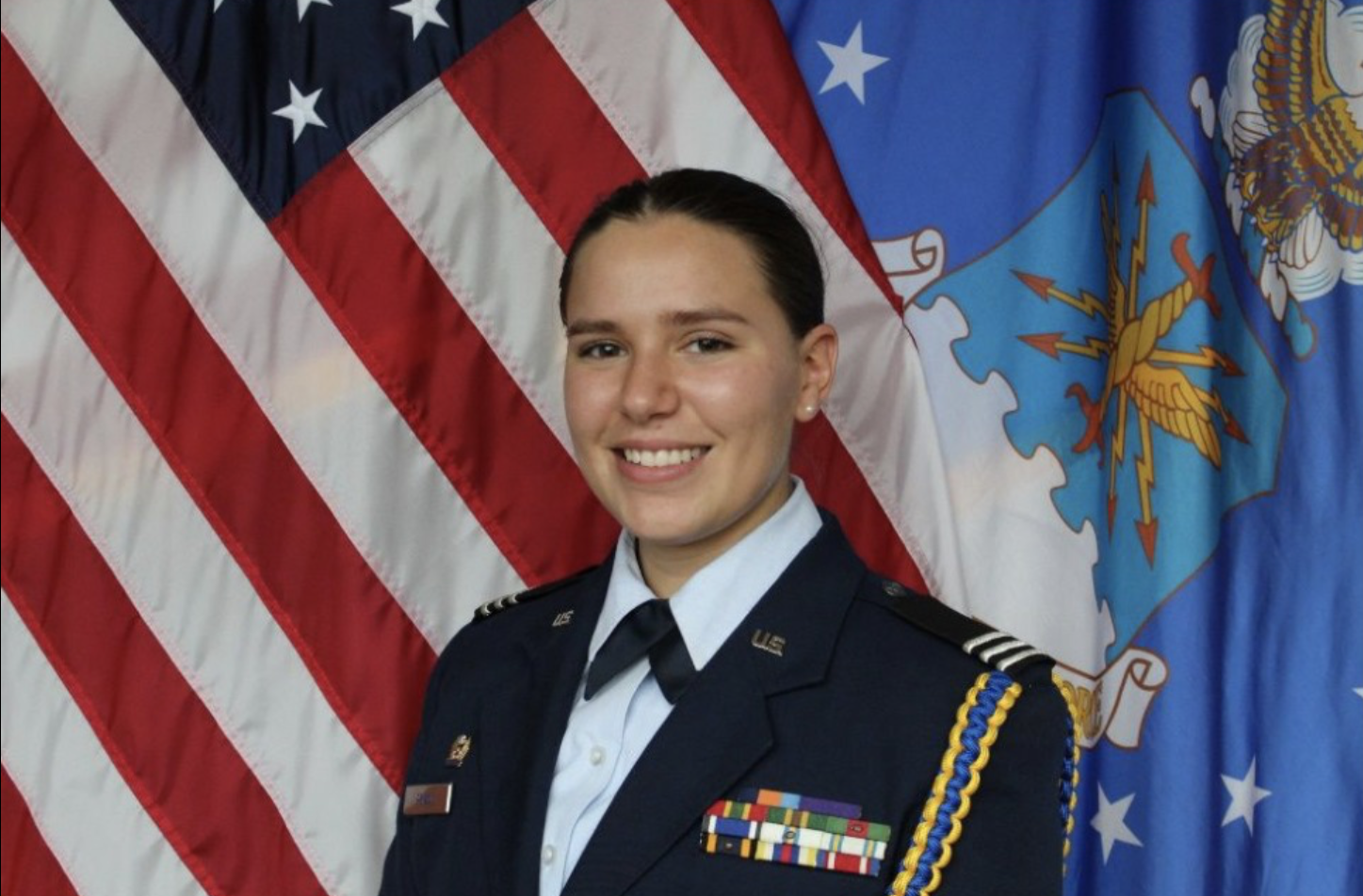 Air Force ROTC Cadet Catherine Prince