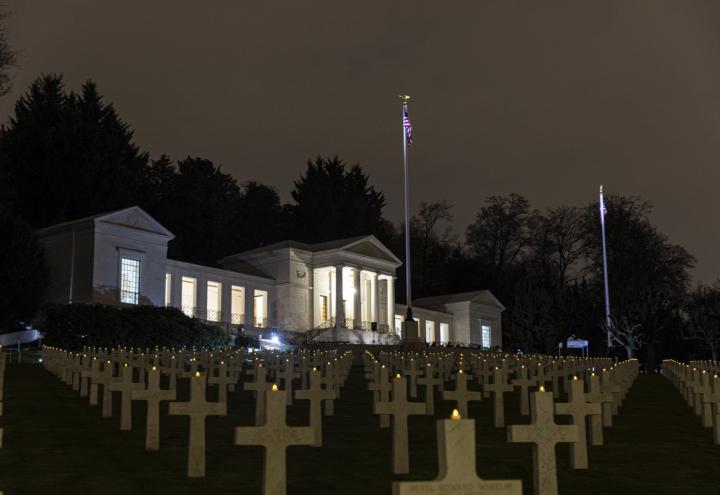 Luminary at Suresnes American Cemetery