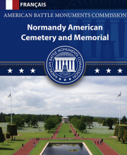 Normandy American Cemetery -French brochure