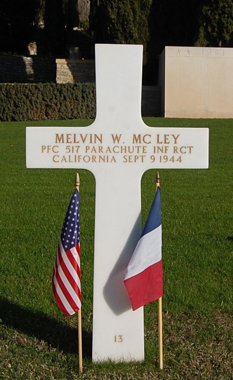 Mc Ley, Melvin W.