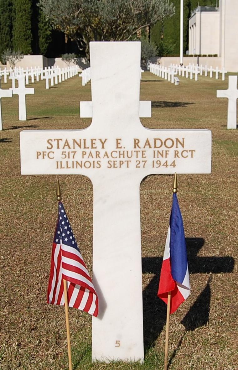 Radon, Stanley E.