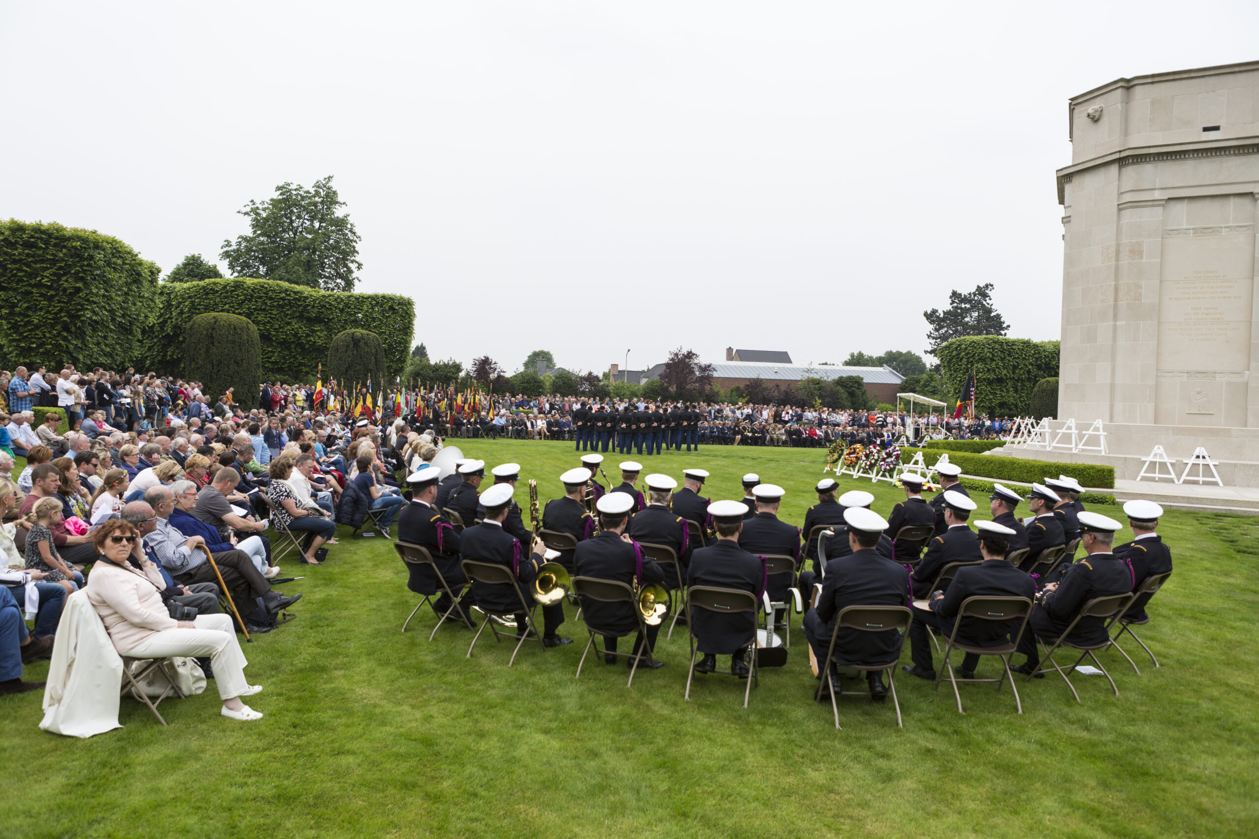 Hundreds of people gathered at Flanders Field American Cemetery during Memorial Day weekend to honor our fallen.