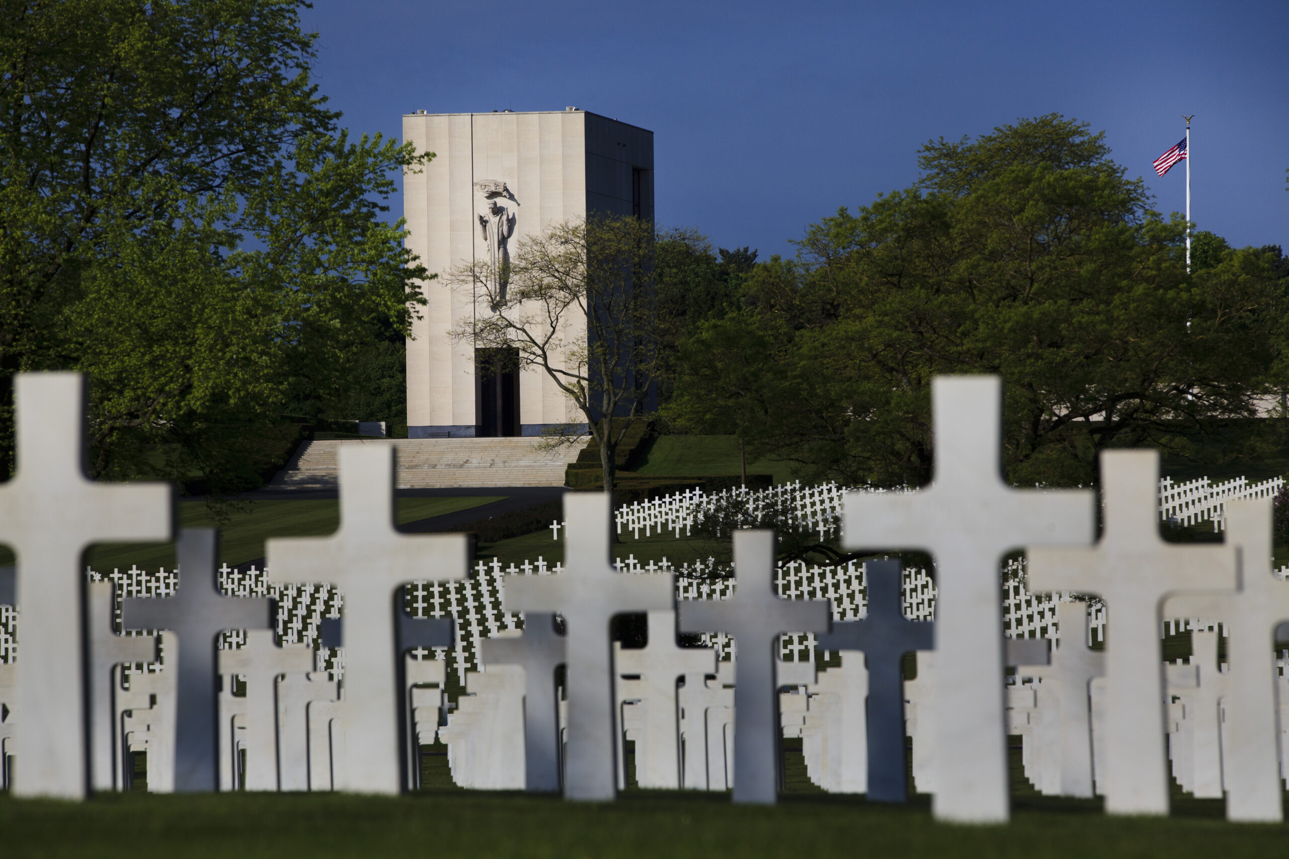Lorraine American Cemetery is the final resting place to more than 10