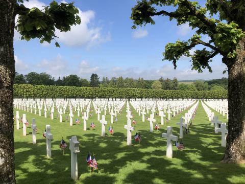 2019 Memorial Day ceremony at Meuse-Argonne American Cemetery