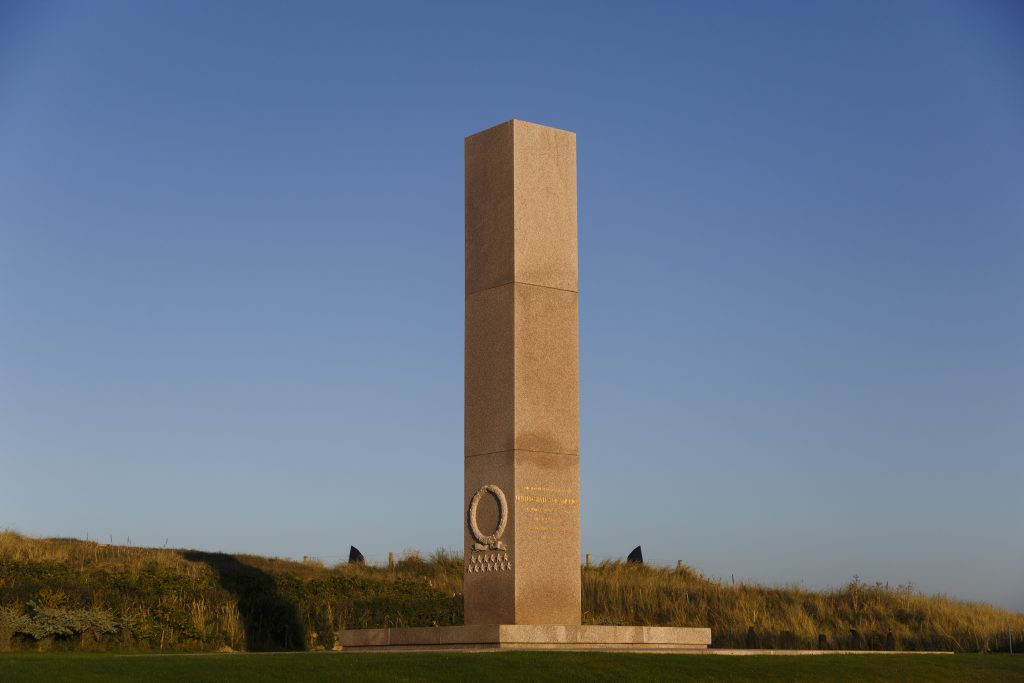 Picture of Utah Beach Memorial. Credit: American Battle Monuments Commission/ Warrick Page.