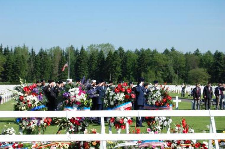 Memorial Day 2012 at Ardennes American Cemetery