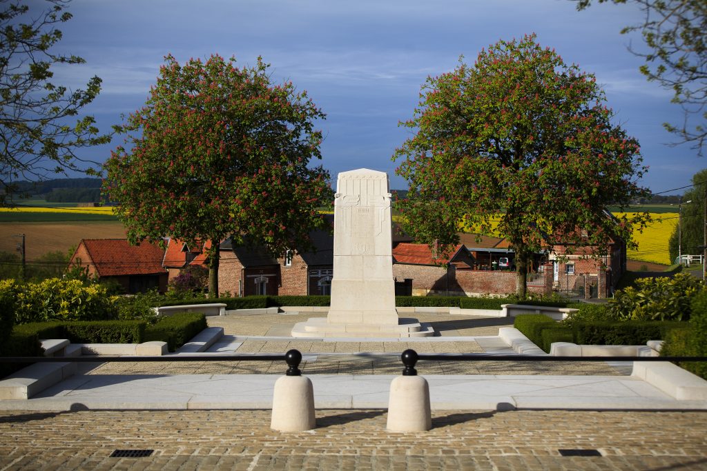 Picture of Cantigny Monument. Credit: American Battle Monuments Commission/ Robert Uth