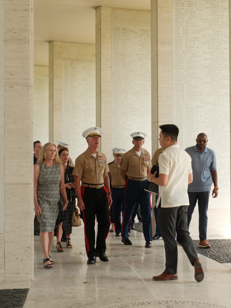 Commandant of the Marine Corps General Eric M. Smith and Sergeant Major of the Marine Corps Carlos A. Ruiz visit Manila American Cemetery - Sept 11