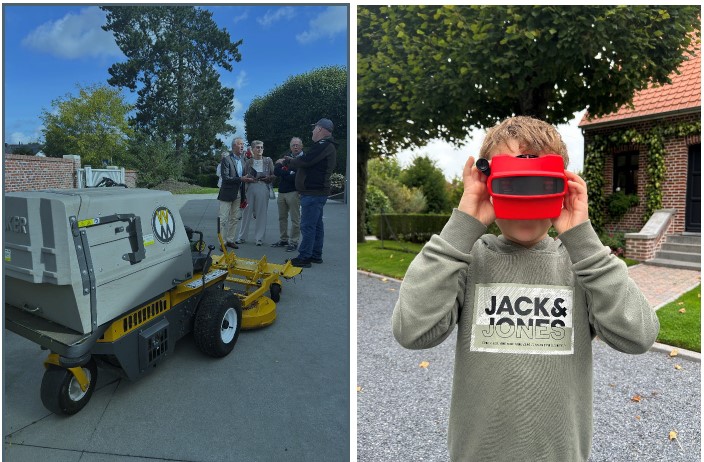 Picture of European Heritage Days at Flanders Field American Cemetery. Credit: American Battle Monuments Commission.