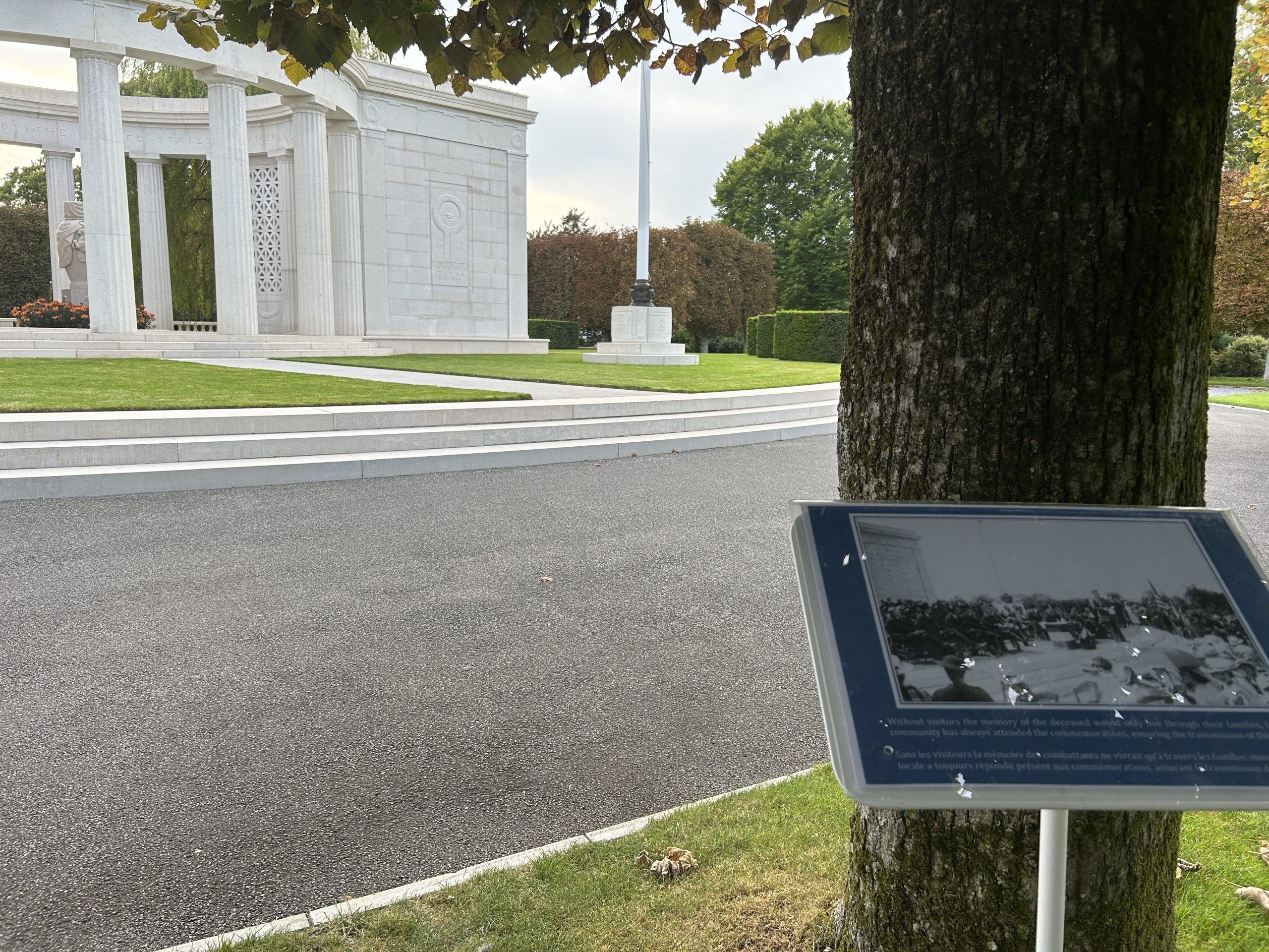 Picture of European Heritage Days at St. Mihiel American Cemetery. Credit: American Battle Monuments Commission.