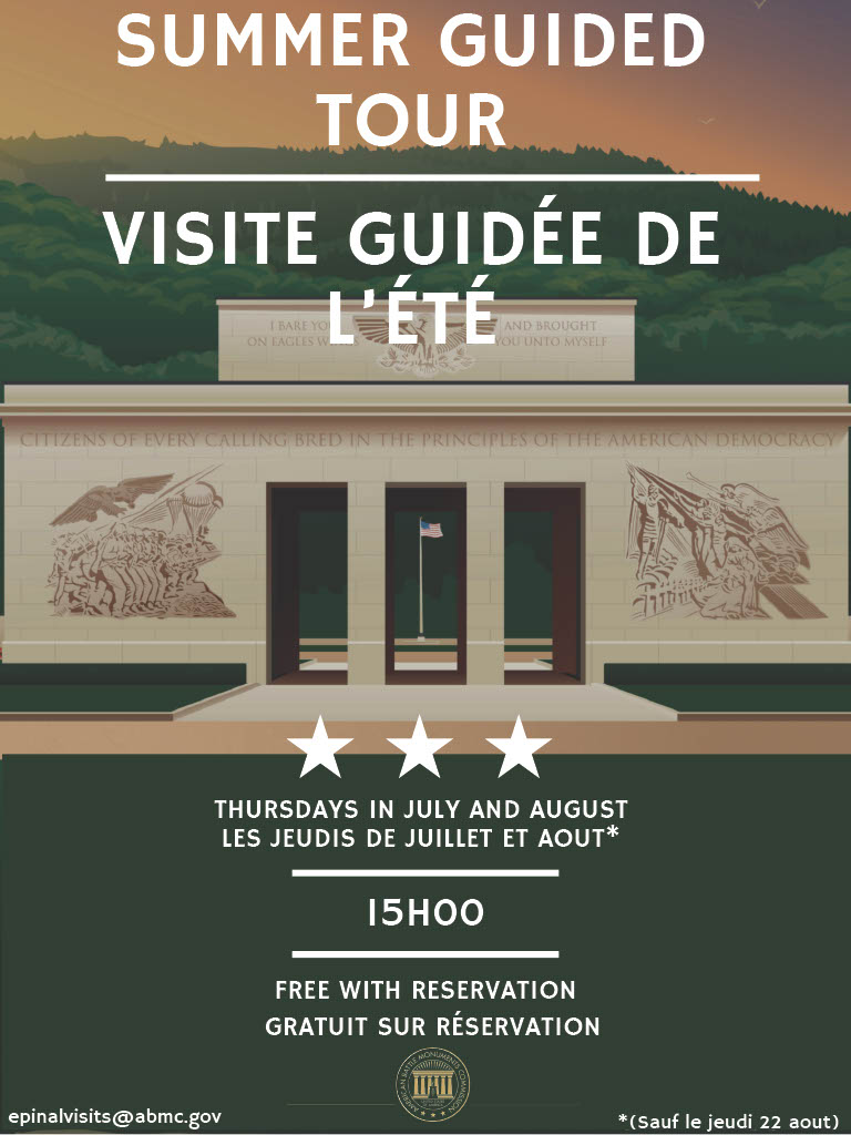 Epinal American Cemetery Summer Tours Program Epinal American Cemetery Summer Tours Program