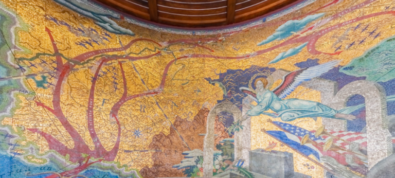 Epinal American Cemetery Battle Map. Credit: American Battle Monuments Commission