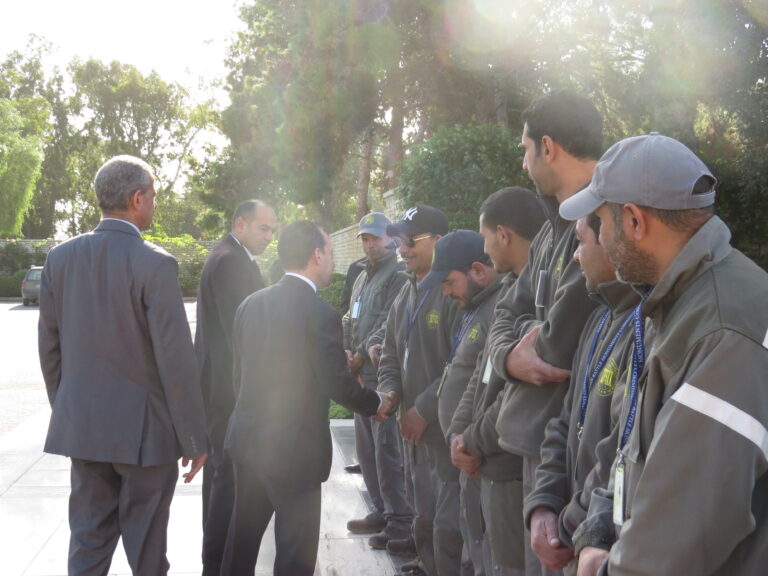 On his last day as U.S. Ambassador to Tunisia