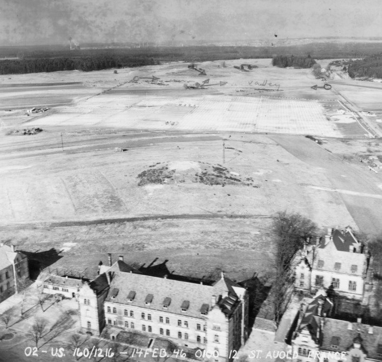 Picture of Lorraine American Cemetery in 1946. Credit: Lorraine American Cemetery archives.