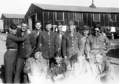 Madore and his fellow soldiers at Camp Van Dorn in Centreville, Mississippi, 1944. Courtesy of Robert Madore.