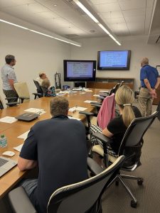 Educators participate in a workshop at the National Museum of the U.S. Army June 26, 2025. 