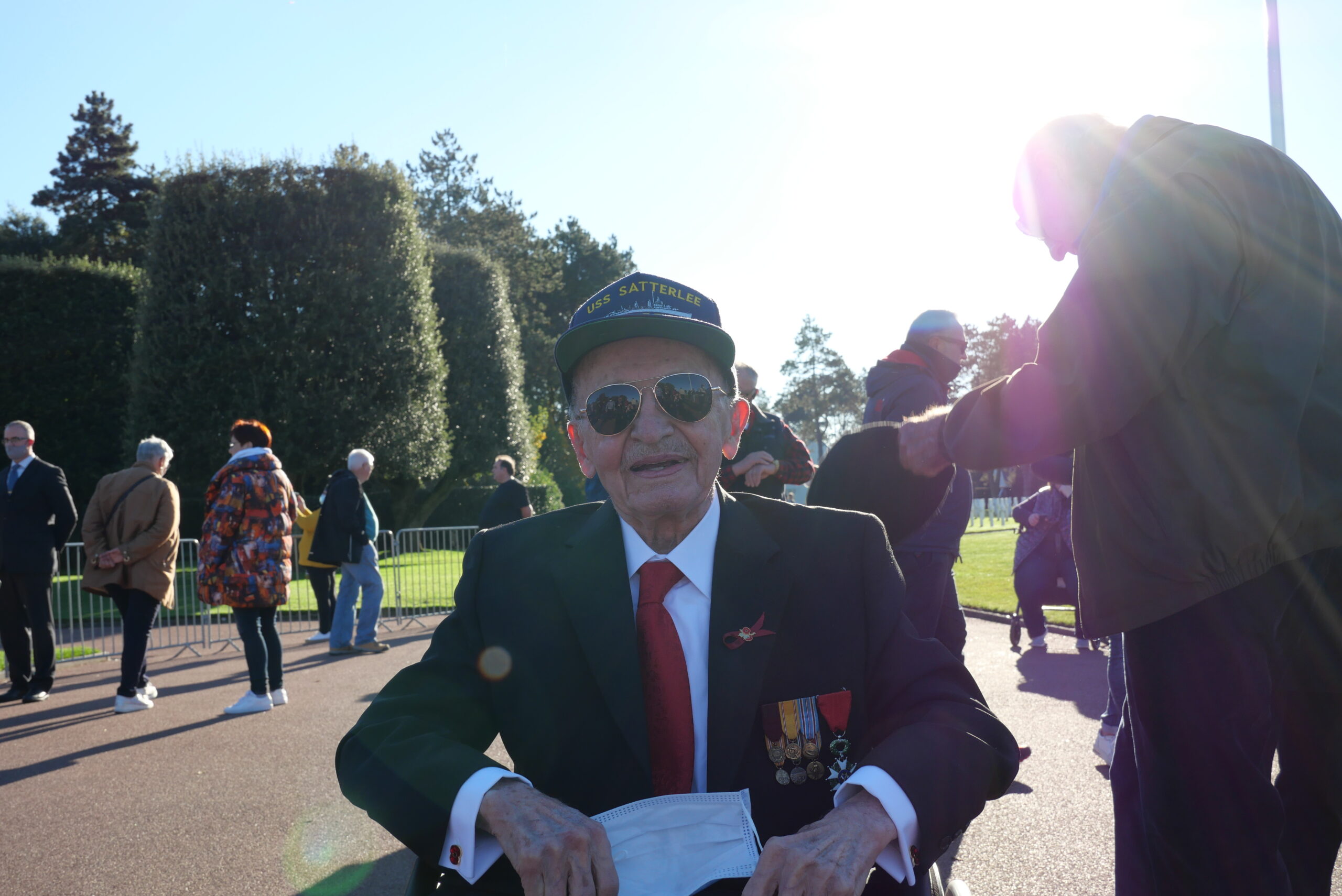 Veterans Day 2021 at Normandy American Cemetery
