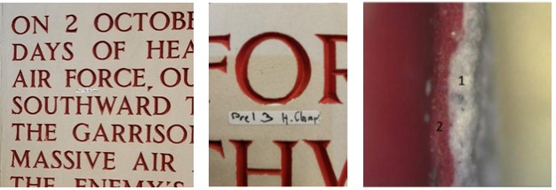 Picture of the location where the sample was taken at Henri-Chapelle American Cemetery. Credit: American Battle Monuments Commission.  