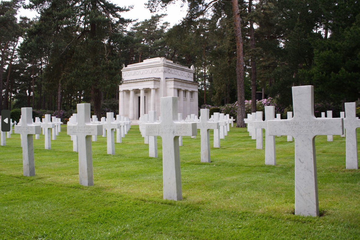 Picture of Brookwood American Cemetery and its chapel. Credits: American Battle Monuments Commission/ Robert Uth. Picture of Brookwood American Cemetery and its chapel. Credits: American Battle Monuments Commission/ Robert Uth.