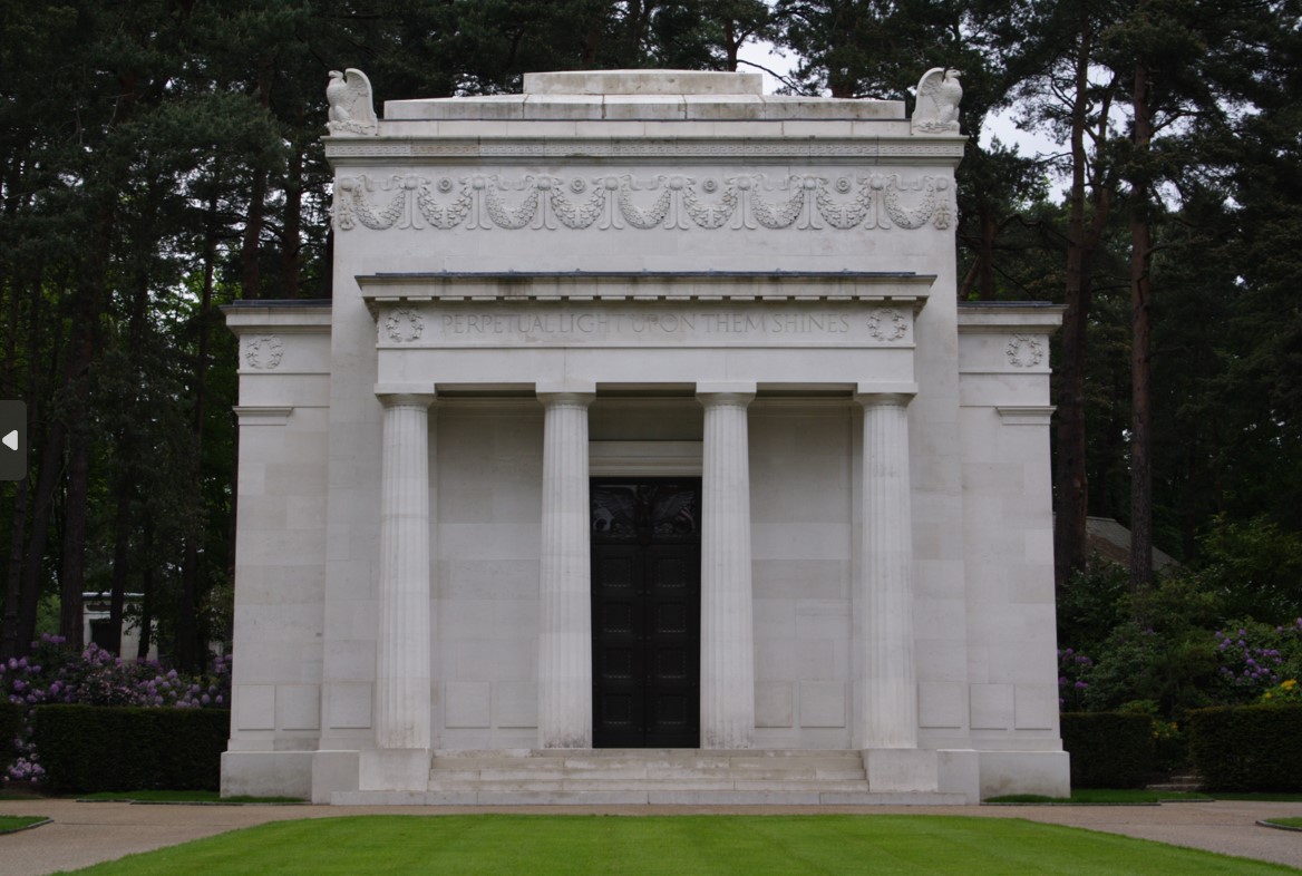 Picture of the chapel at Brookwood American Cemetery. Credits: American Battle Monuments Commission/ Robert Uth. Picture of the chapel at Brookwood American Cemetery. Credits: American Battle Monuments Commission/ Robert Uth.