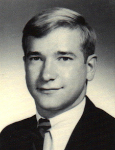 Donald Sparks’s Iowa State University graduation photograph, 1968.
