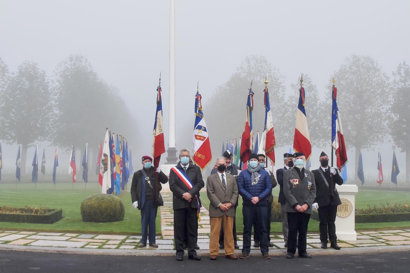 Veterans Day 2021 at Oise-Aisne American Cemetery