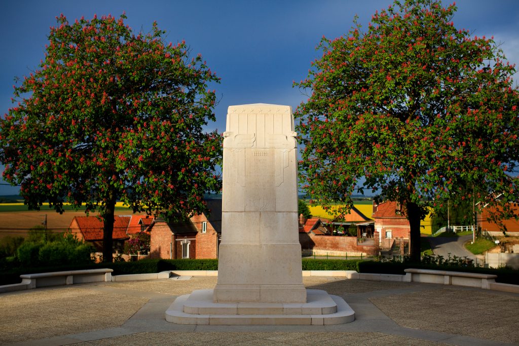 The Cantigny American Monument commemorates the first large offensive operation by an American division during World War I. (ABMC photo)