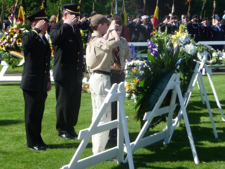 Memorial Day 2012 at Henri-Chapelle American Cemetery in Belgium