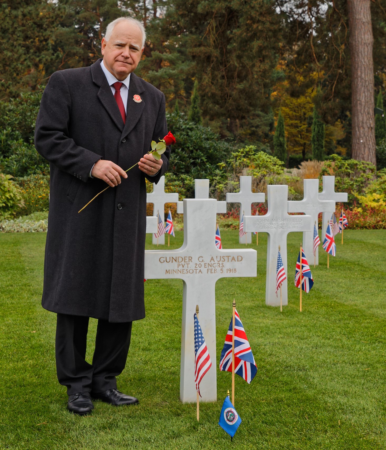 Veterans Day 2021 at Brookwood American Cemetery
