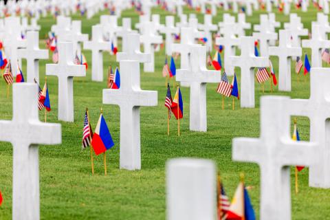 2019 Memorial Day ceremony at Manila American Cemetery